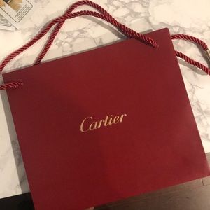 cartier shopping bag